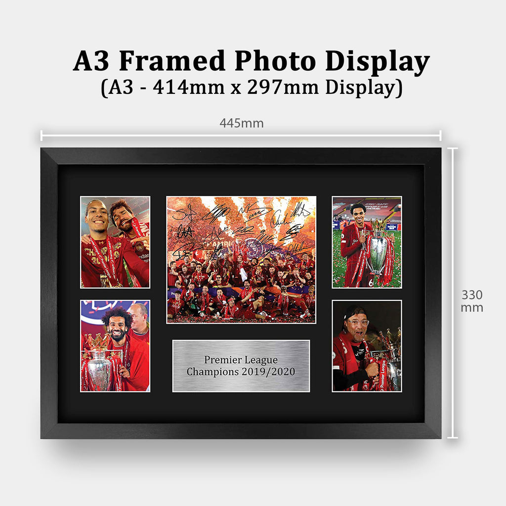Premier League Champions 2019/2020 A3 framed print, view 2