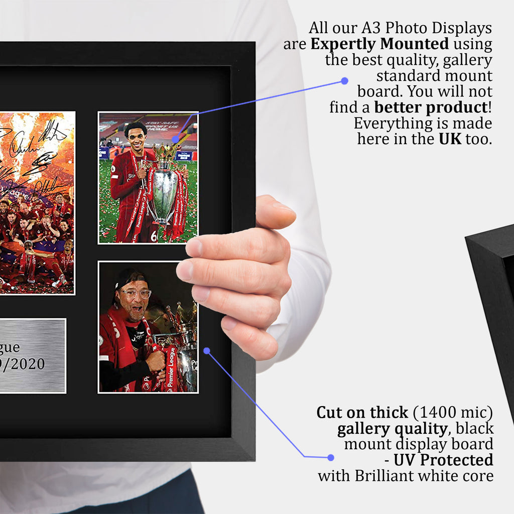 Premier League Champions 2019/2020 A3 framed print, view 4