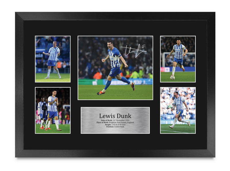 Lewis Dunk A3 Framed Print