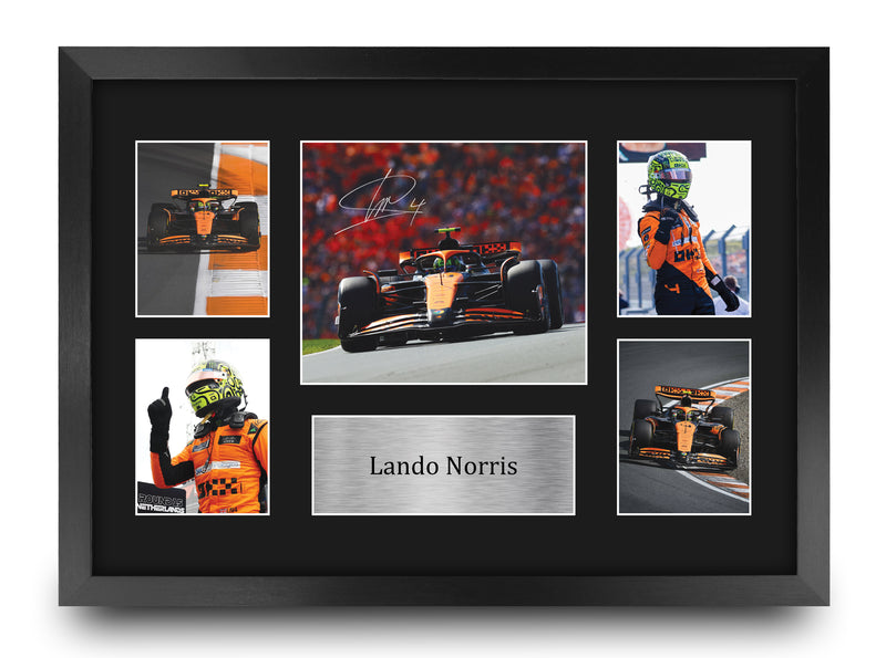 Lando Norris A3 Framed Print