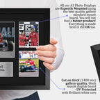 Nigel Mansell & Ayrton Senna A3 framed print, view 4