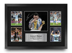 Lionel Messi Argentina A3 framed print