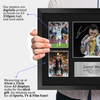 Lionel Messi Argentina A3 framed print, view 3