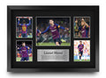 Lionel Messi Barcelona A3 framed print