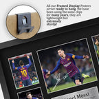 Lionel Messi Barcelona A3 framed print, view 5
