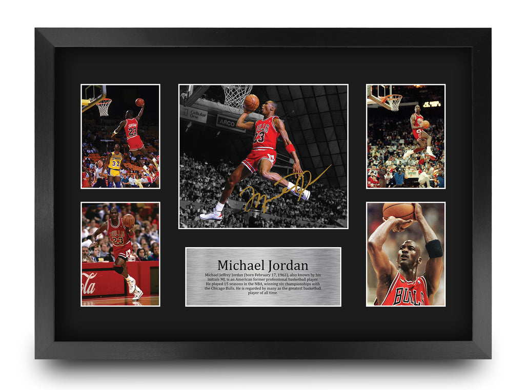 Michael Jordan Gift A3 framed print