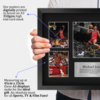 Michael Jordan Gift A3 framed print, view 3