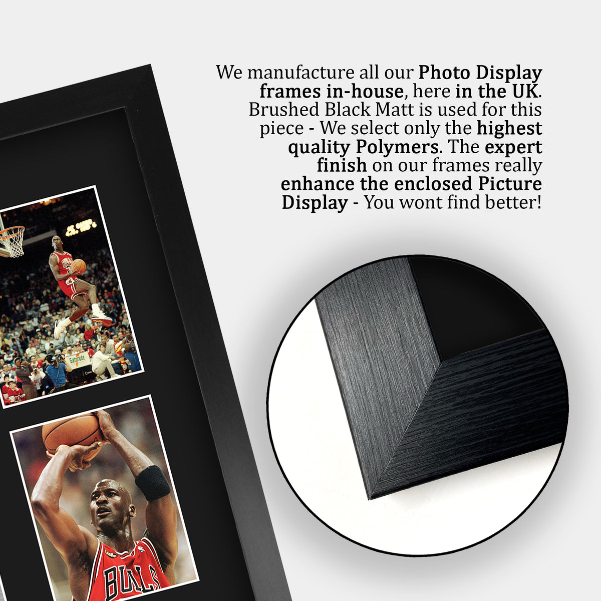 Michael Jordan Gift A3 framed print, view 6