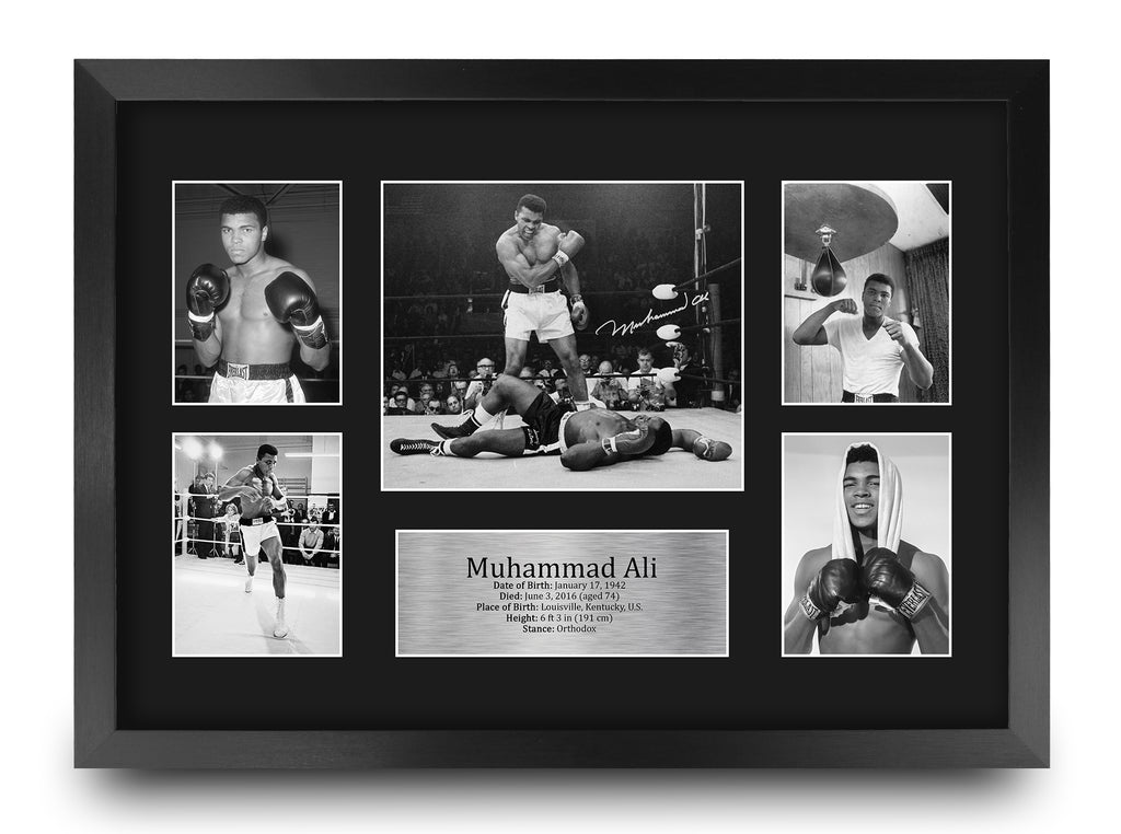 Muhammad Ali A3 framed print