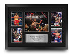 Manny Pacquiao Boxing A3 framed print