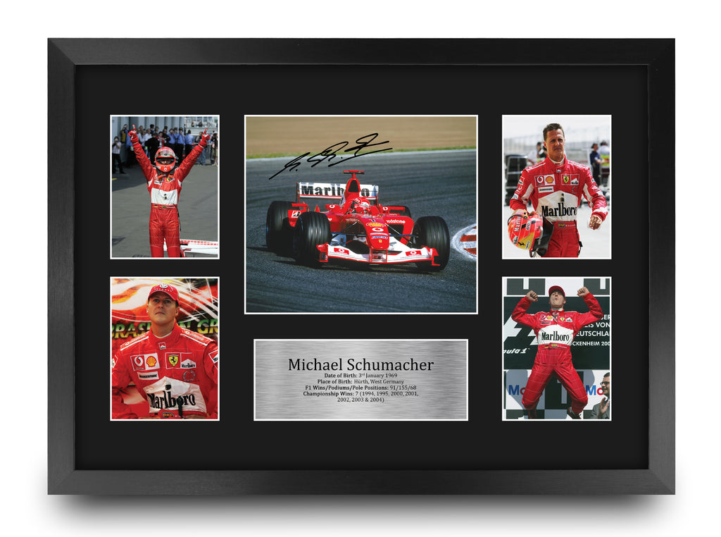 Michael Schumacher A3 framed print