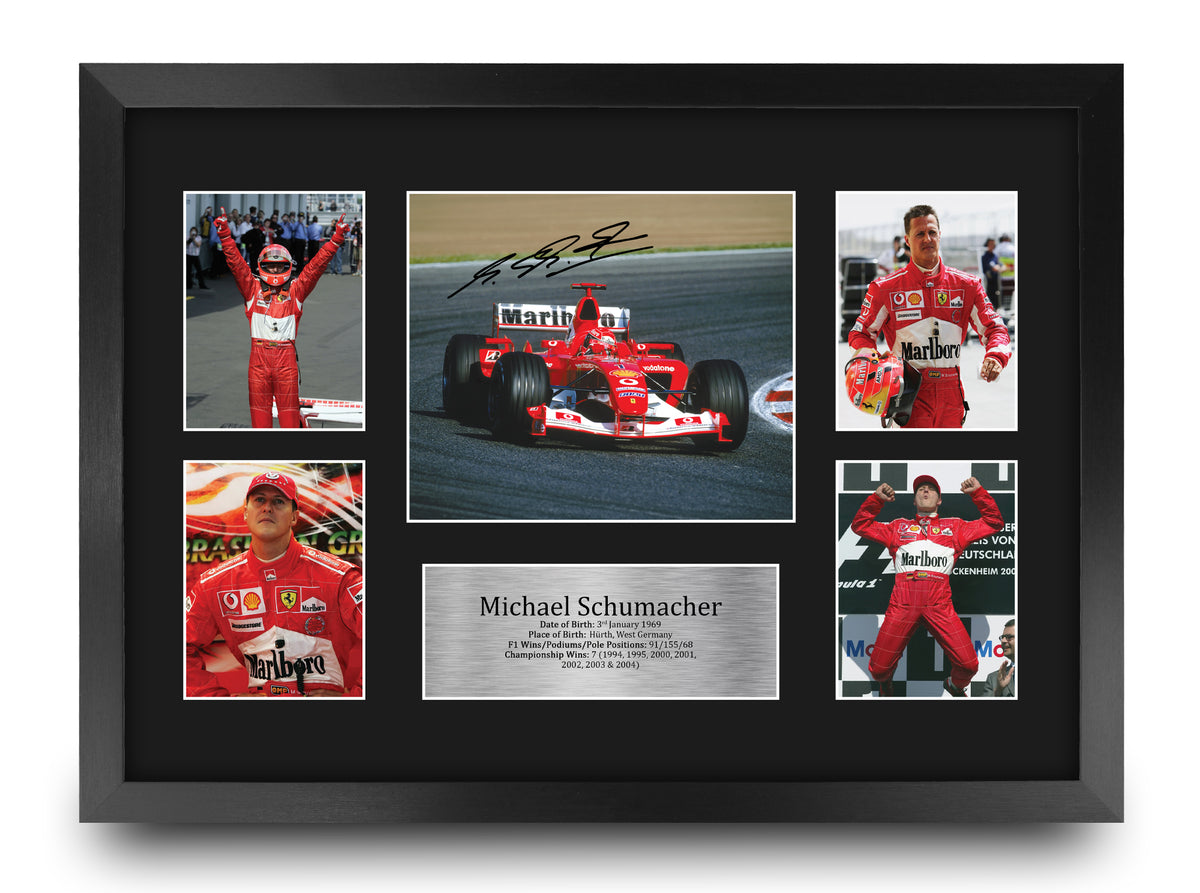 Michael Schumacher A3 framed print