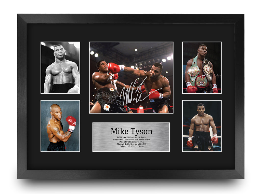 Mike Tyson A3 framed print