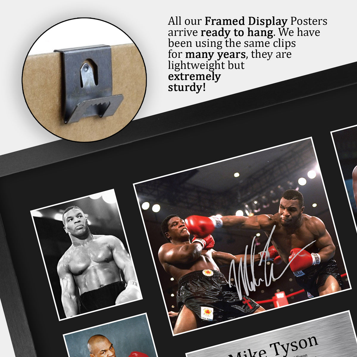 Mike Tyson A3 framed print, view 5