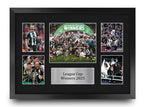 Magpies Caraboa Cup Winners 2025 A3 framed print