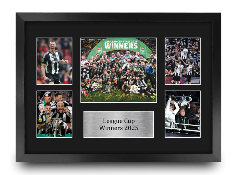 Magpies Caraboa Cup Winners 2025 A3 Framed Print