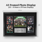 Magpies Caraboa Cup Winners 2025 A3 framed print, view 2