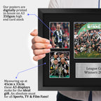 Magpies Caraboa Cup Winners 2025 A3 framed print, view 3