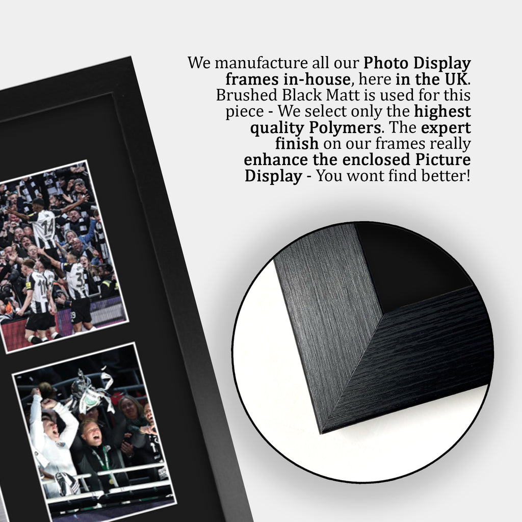 Magpies Caraboa Cup Winners 2025 A3 framed print, view 6