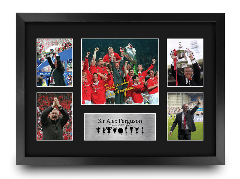 Sir Alex Ferguson A3 Framed Print