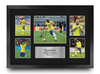 Neymar Jr Brazil A3 framed print