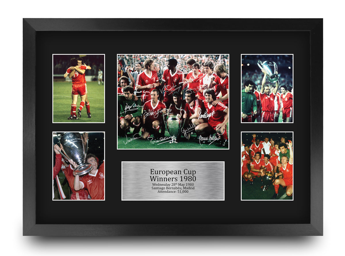 Nottingham Forest 1980 A3 framed print