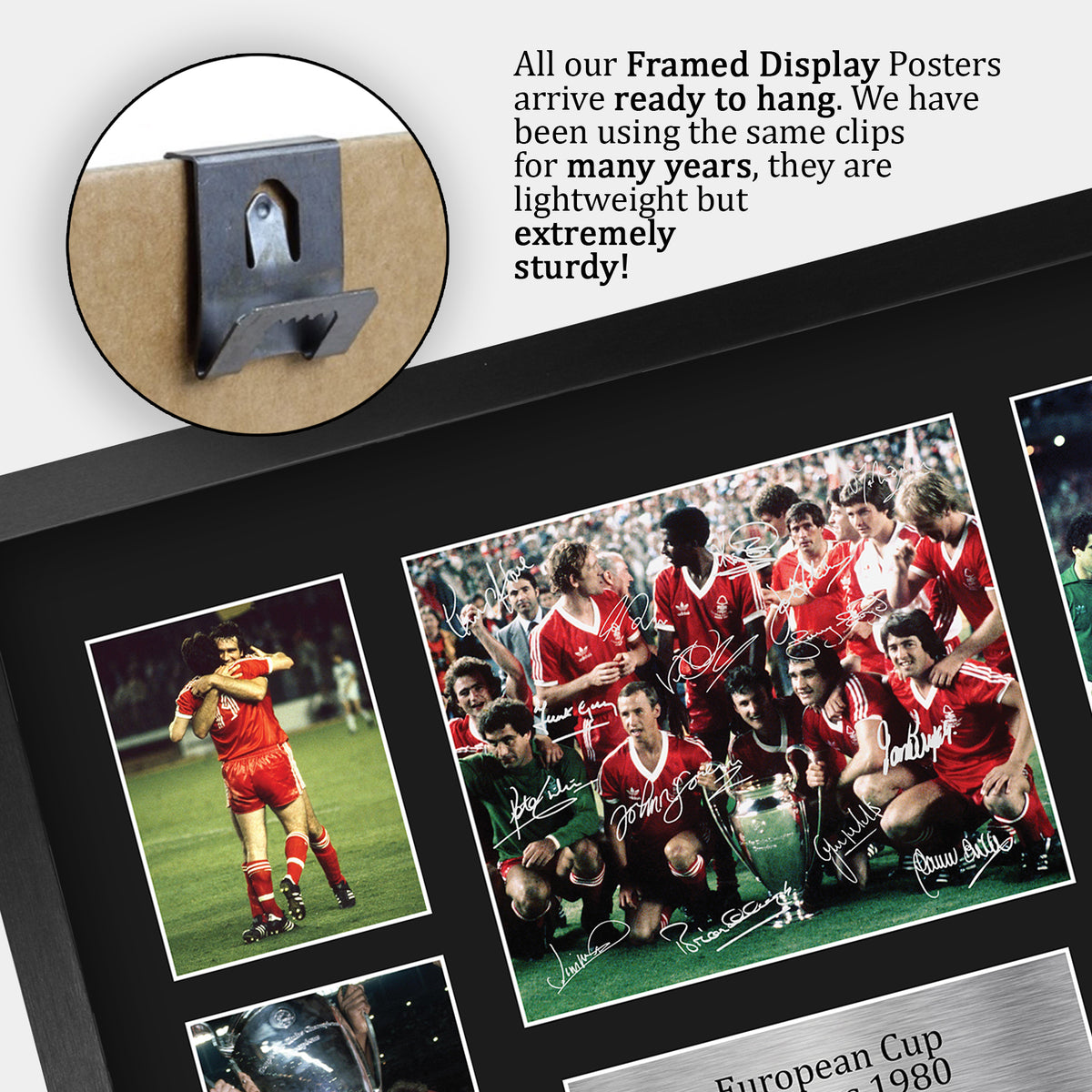 Nottingham 1980 A3 framed print, view 5
