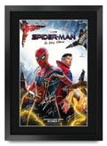 Spider-Man: No Way Home Movie Poster Tom Holland A3 framed print