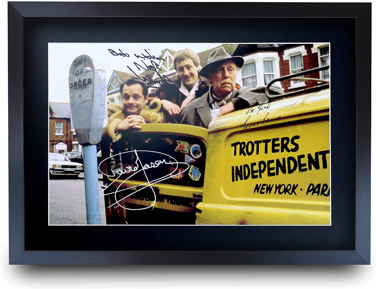 Only Fools & Horses TV Series Poster David Jason Nicholas Lyndhurst Buster Merryfield A3 framed print