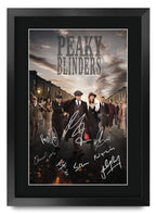 Peaky Blinders TV Series Poster The Cast A3 framed print