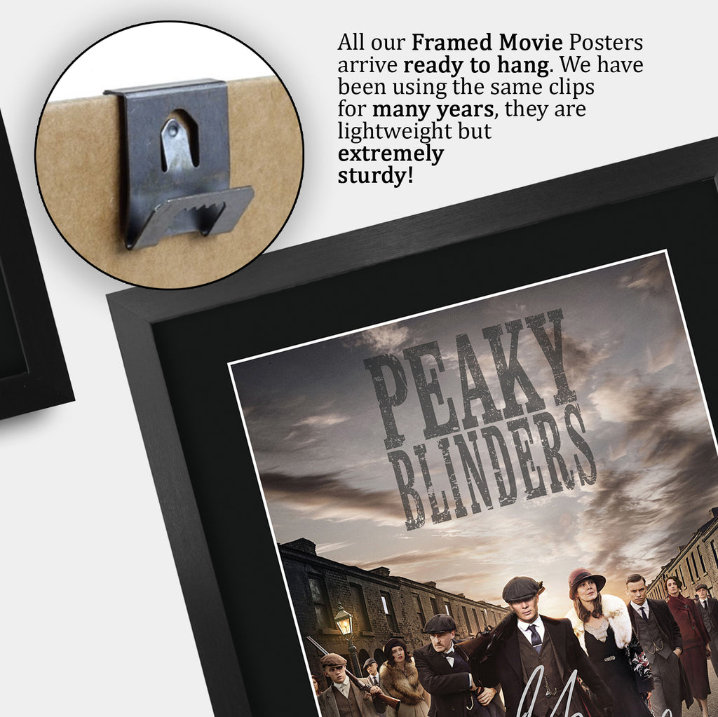 Peaky Blinders TV Series Poster The Cast A3 framed print, view 5