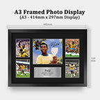 Pele Brazil A3 framed print, view 2