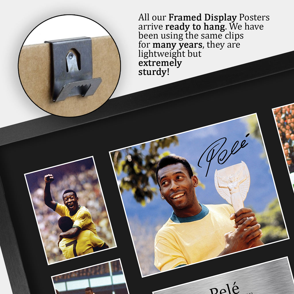 Pele Brazil A3 framed print, view 5