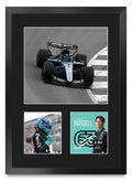 George Russell Mercedes A3 framed print