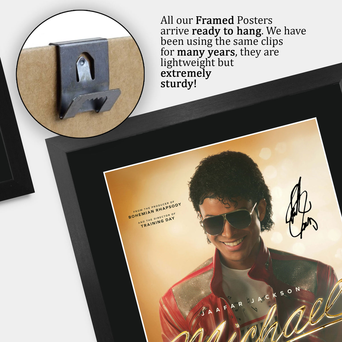 Michael 2026 Jaafar Jackson A3 framed print, view 5