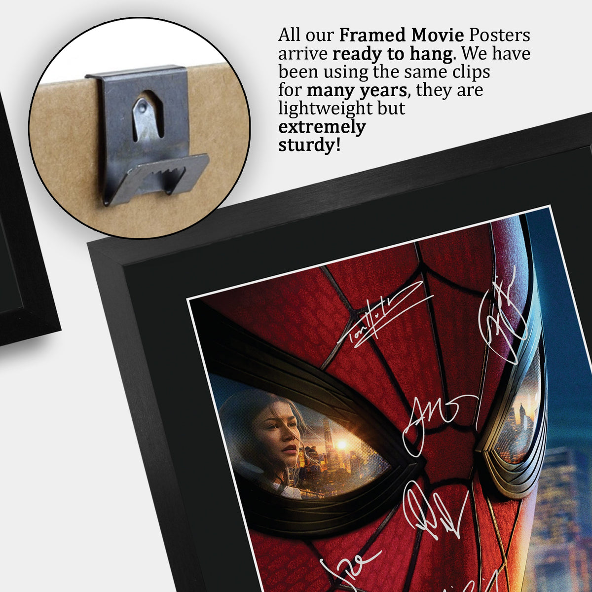 Spider-Man Brand New Day 2026 Poster Framed A3 Print Film Memorabilia A3 framed print, view 5