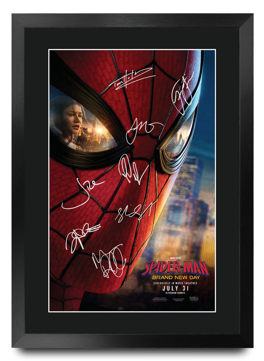 Spider-Man Brand New Day 2026 Poster Framed A3 Print Film Memorabilia A3 framed print