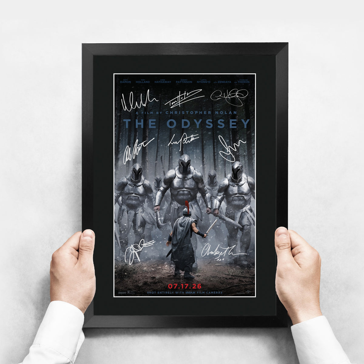 The Odyssey 2026 A3 Framed Movie A3 framed print, view 3