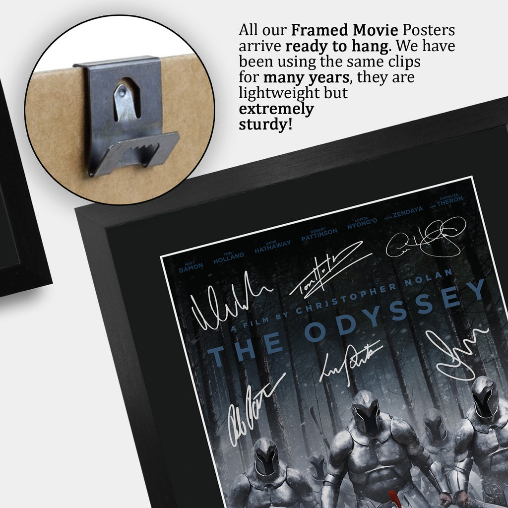 The Odyssey 2026 A3 Framed Movie A3 framed print, view 5