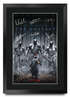 The Odyssey 2026 A3 Framed Movie A3 framed print