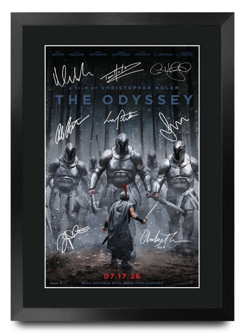 The Odyssey 2026 A3 Framed Movie A3 Framed Print