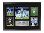 Phil Foden Manchester City A3 framed print