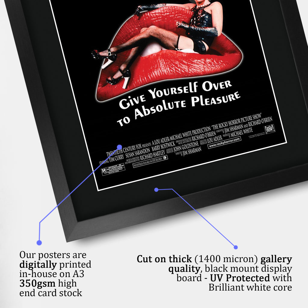 The Rocky Horror Picture Show A3 framed print, view 4