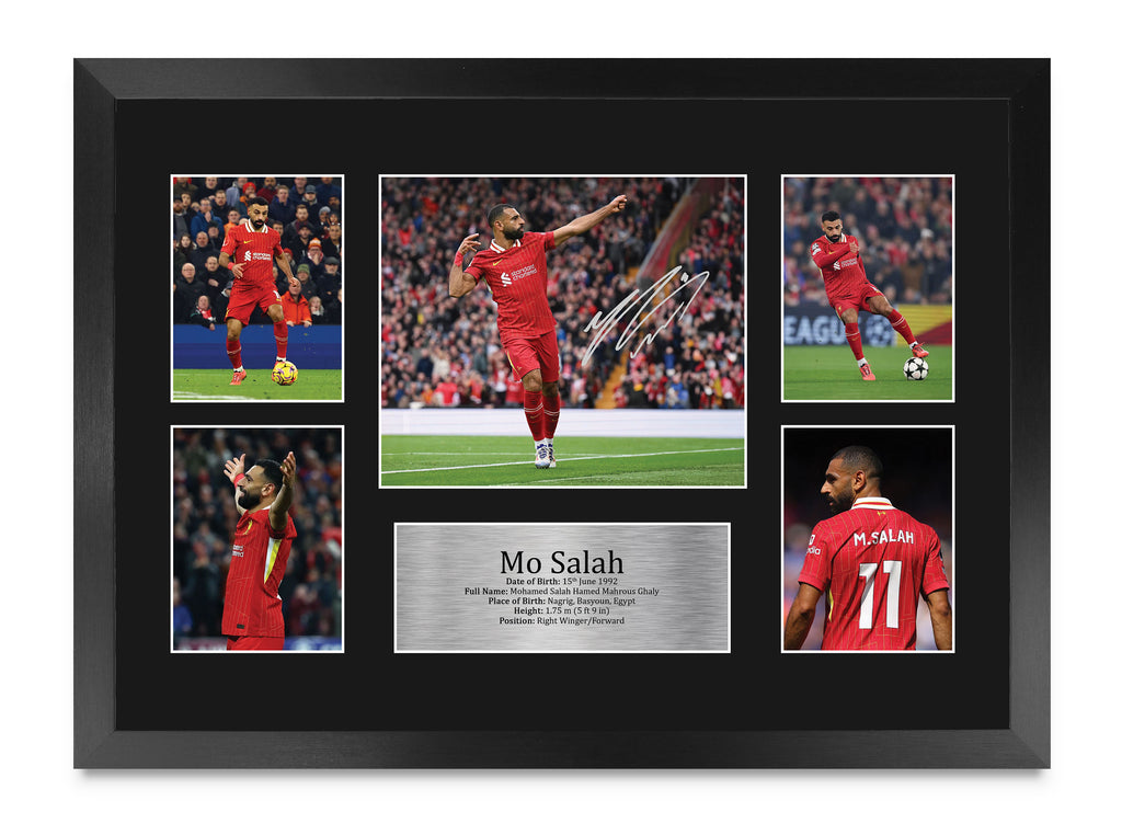 Mohamed Mo Salah A3 framed print