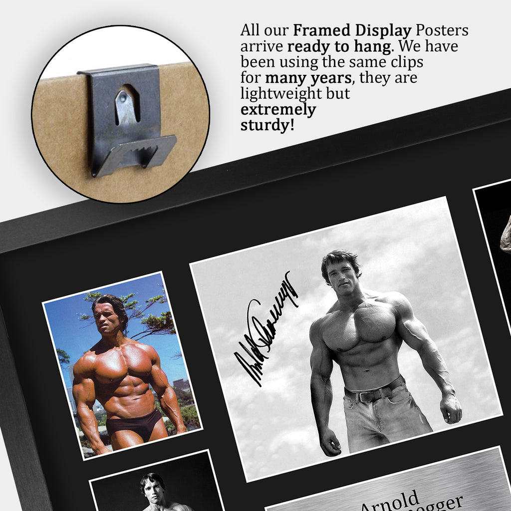 Schwarzenegger Mr Olympia A3 framed print, view 5