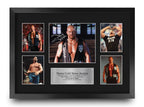 Stone Cold Steve Austin Wrestling A3 framed print