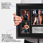 Stone Cold Steve Austin Wrestling A3 framed print, view 3