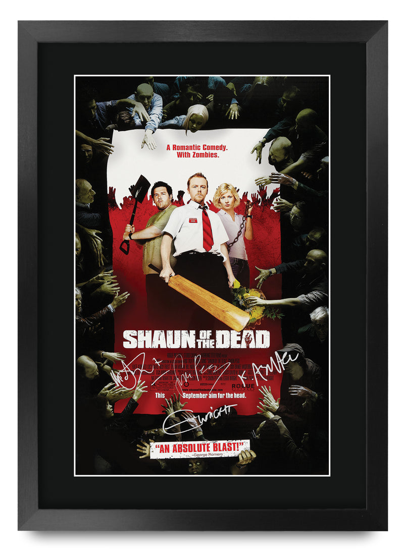 Shaun of the Dead A3 Framed Print