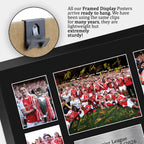 Arsenal Premier League Champions 25/26 Winners 2026 A3 framed print, view 5