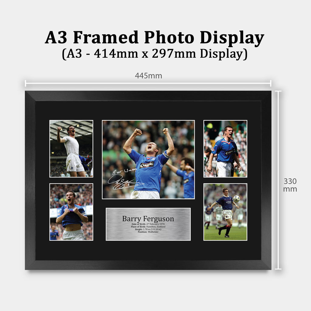 Barry Ferguson A3 framed print, view 2